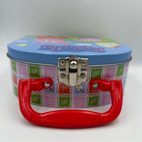 2003 Peppa Pig Metal / Tin Lunch Box - Picture 10 of 12